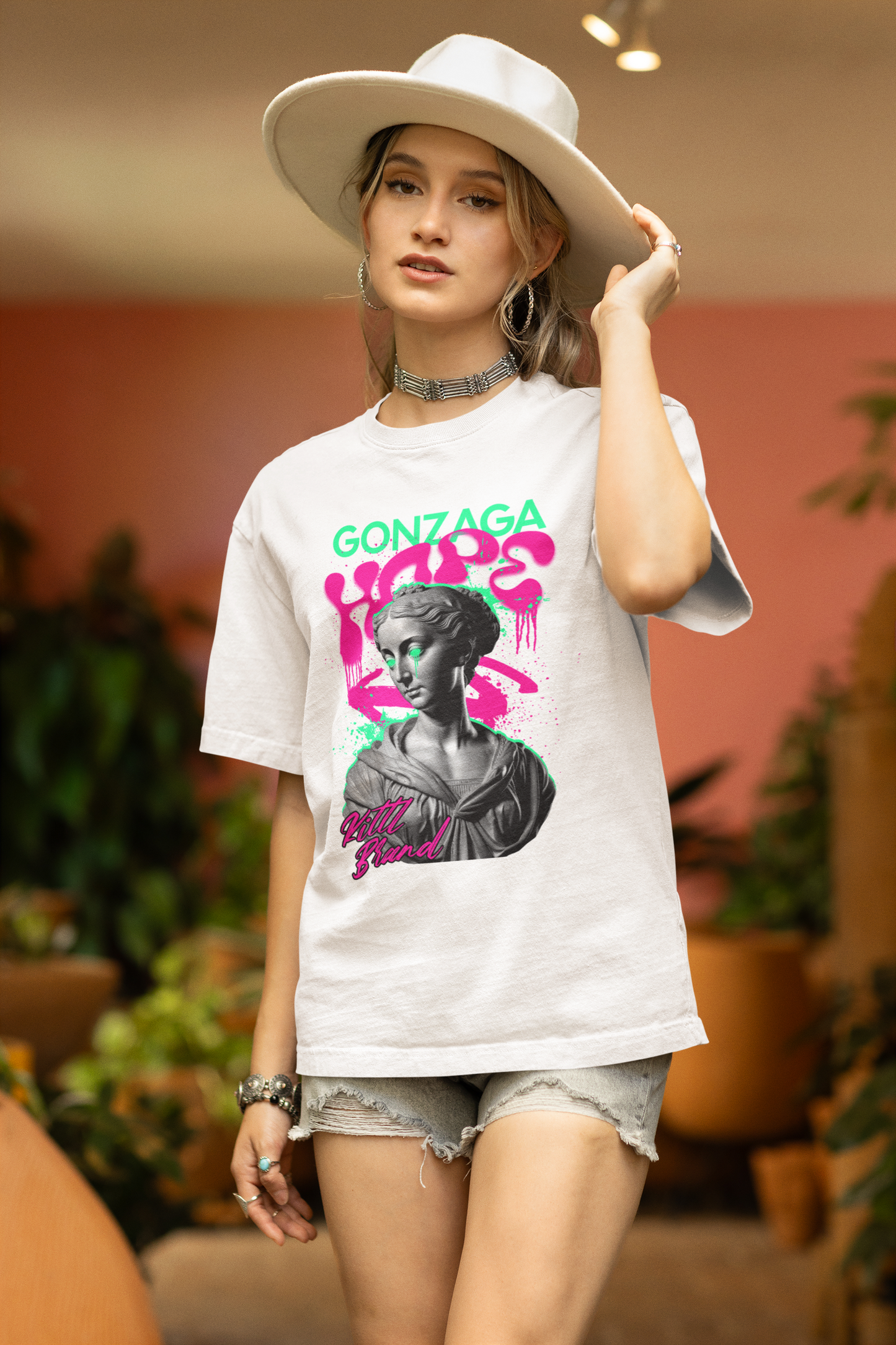 Playera Oversize Gonzaga Hope Exclusiva