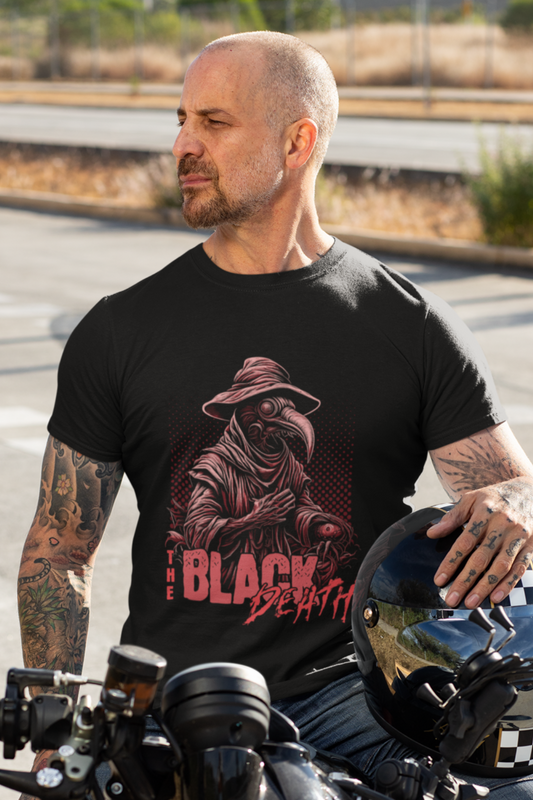 Playera de hombre black death