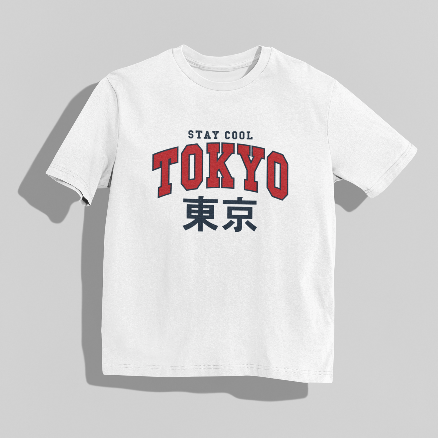 Playera Oversize de mujer con letras tokio