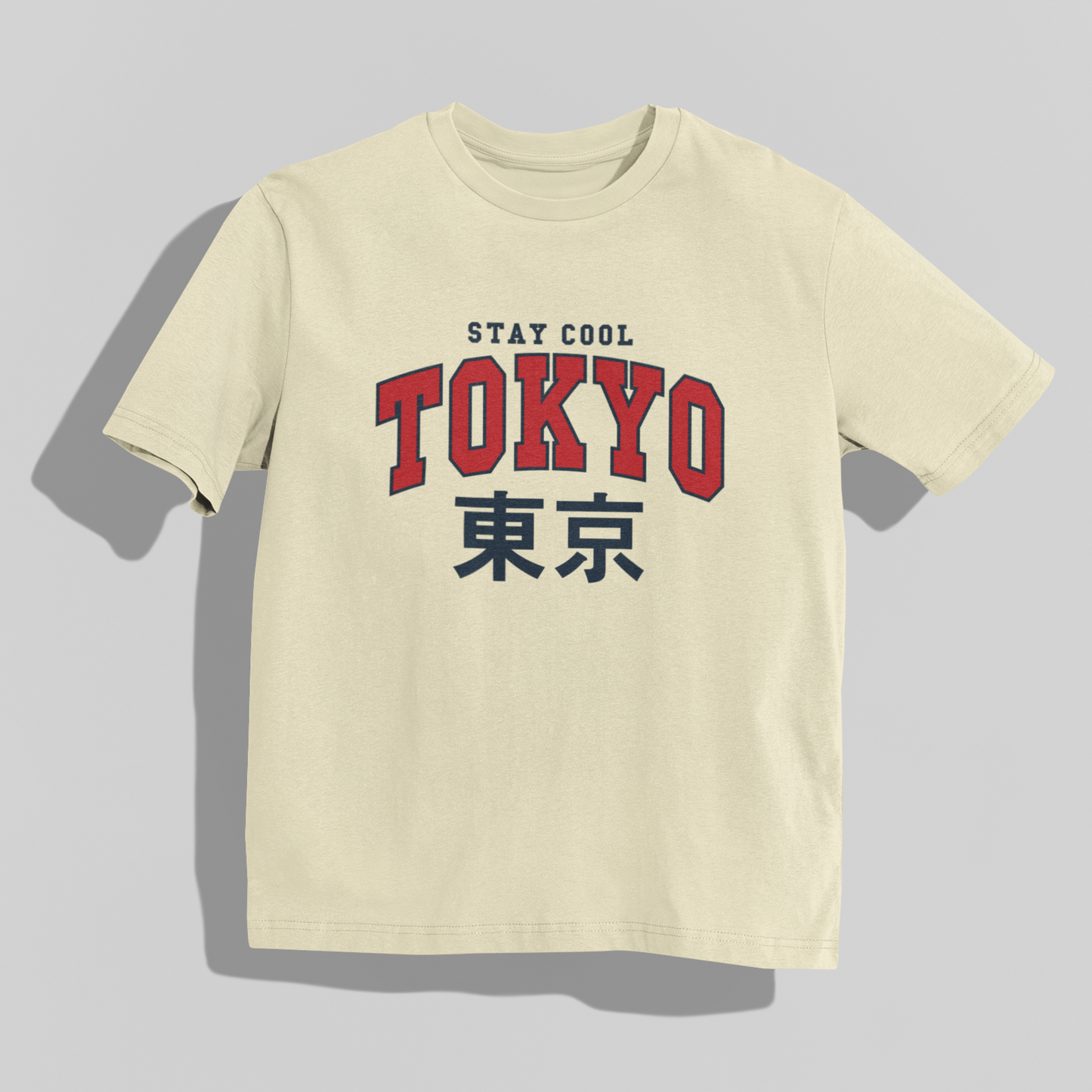 Playera Oversize de mujer con letras tokio