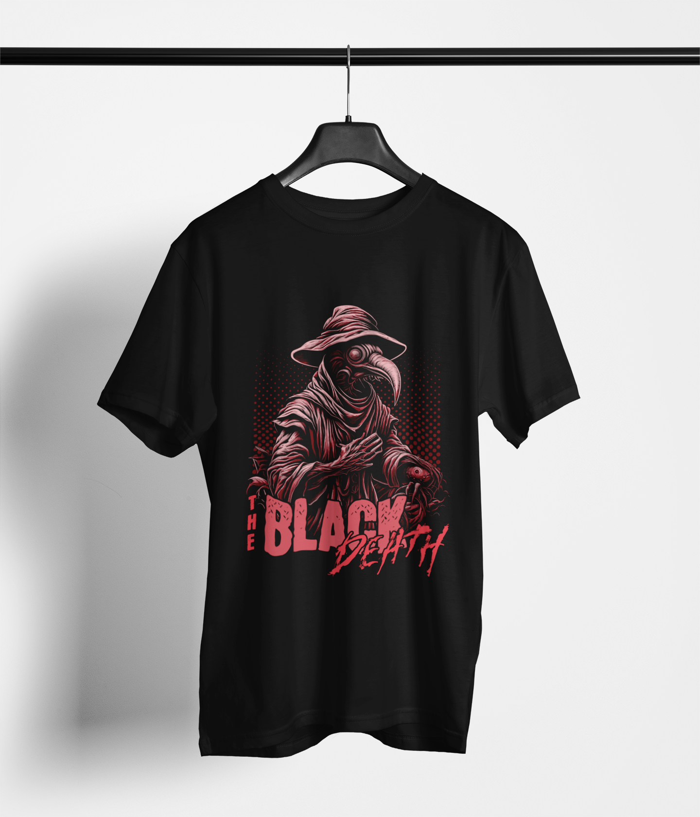 Playera de hombre black death