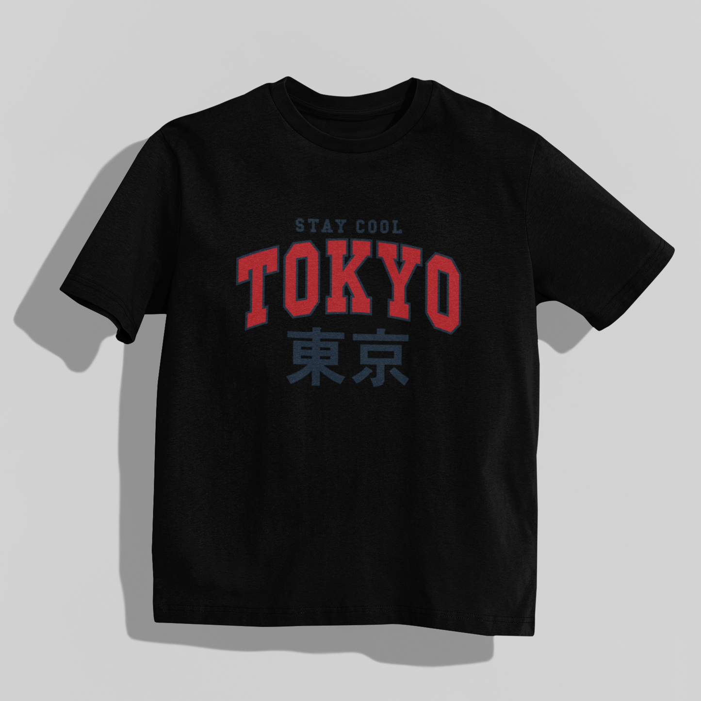 Playera Oversize de mujer con letras tokio