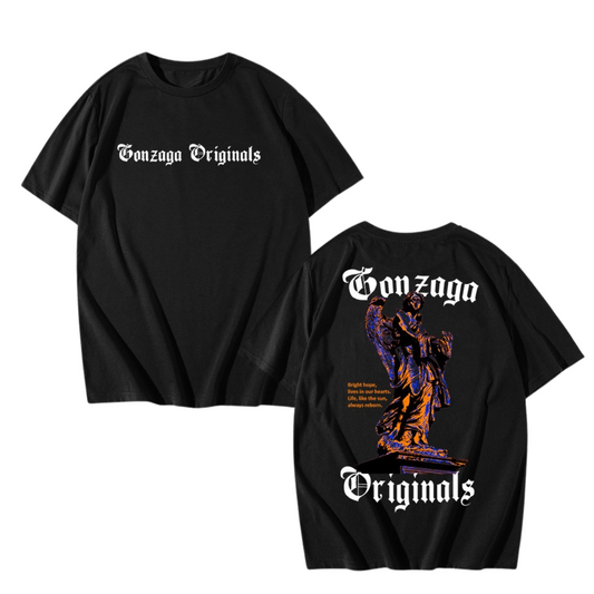 Playera Oversize Gonzaga Black Exclusiva